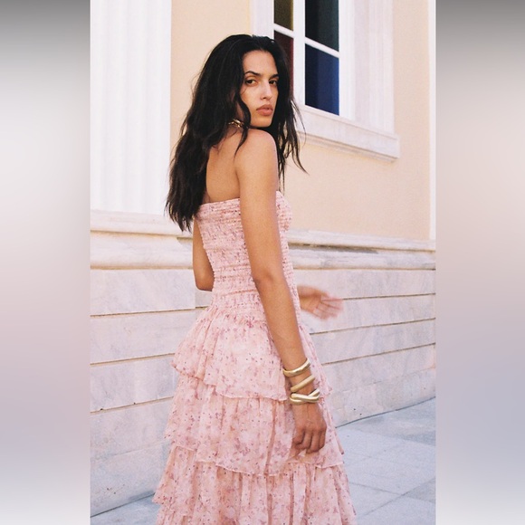 KARINA GOWN XS floral gown CAROLINE CONSTAS - Picture 4 of 5